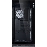Adata Invader X Midi Tower Κουτί Υπολογιστή με Πλαϊνό Παράθυρο Μαύρο