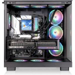 Thermaltake View 380 XL WS ARGB Midi Tower Κουτί Υπολογιστή με Πλαϊνό Παράθυρο Μαύρο
