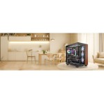 Thermaltake View 380 XL WS ARGB Midi Tower Κουτί Υπολογιστή με Πλαϊνό Παράθυρο Μαύρο