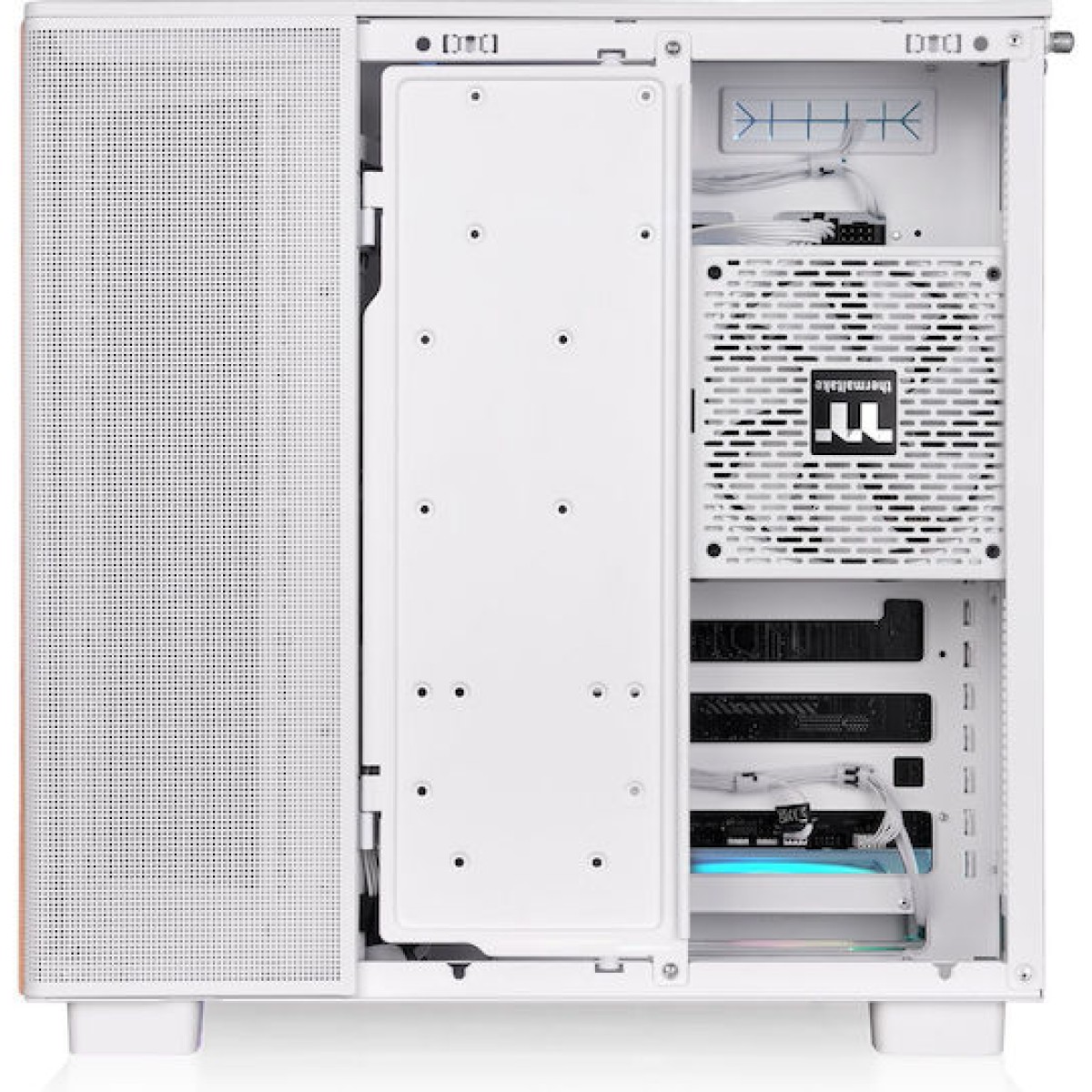 Thermaltake View 380 XL WS ARGB Gaming Midi Tower Κουτί Υπολογιστή με Πλαϊνό Παράθυρο Snow