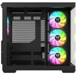 Thermaltake View 380 WS ARGB Gaming Midi Tower Κουτί Υπολογιστή με Πλαϊνό Παράθυρο Μαύρο