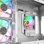 Thermaltake View 380 WS ARGB Gaming Midi Tower Κουτί Υπολογιστή με Πλαϊνό Παράθυρο Snow White