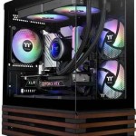 Thermaltake View 170 WS ARGB Mini Tower Κουτί Υπολογιστή με Πλαϊνό Παράθυρο Μαύρο