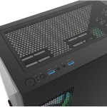 Thermaltake View 170 WS ARGB Mini Tower Κουτί Υπολογιστή με Πλαϊνό Παράθυρο Μαύρο