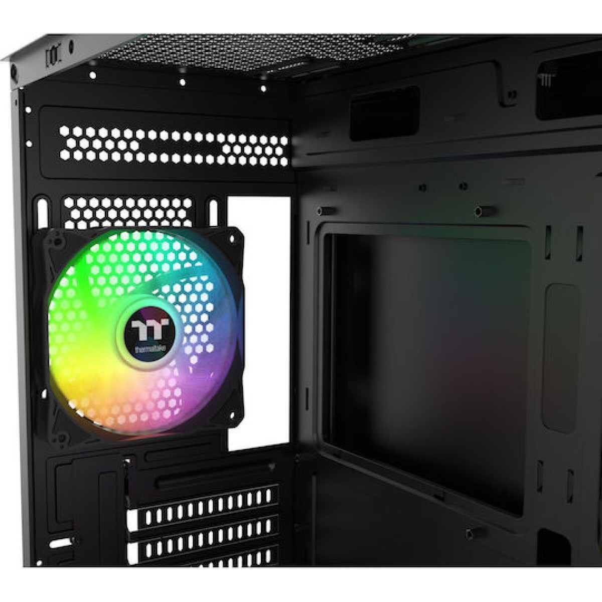 Thermaltake View 170 WS ARGB Mini Tower Κουτί Υπολογιστή με Πλαϊνό Παράθυρο Μαύρο