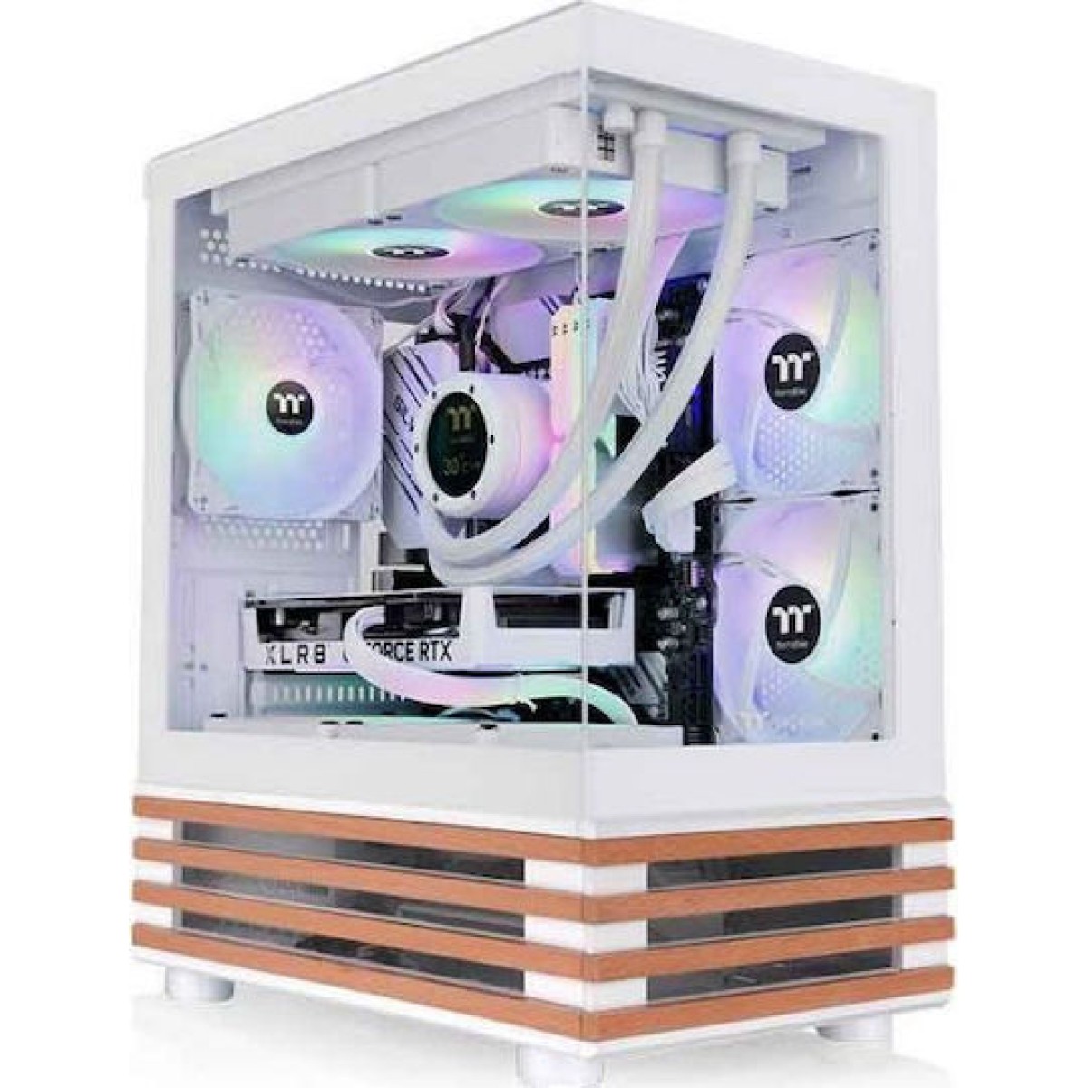Thermaltake View 170 WS ARGB Mini Tower Κουτί Υπολογιστή Λευκό
