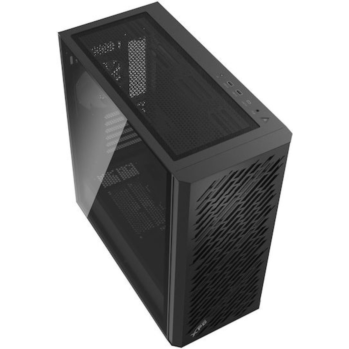 Adata XPG VALOR AIR PRO Midi Tower Κουτί Υπολογιστή με Πλαϊνό Παράθυρο και ARGB Φωτισμό Μαύρο