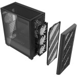 Adata XPG VALOR AIR PRO Midi Tower Κουτί Υπολογιστή με Πλαϊνό Παράθυρο και ARGB Φωτισμό Μαύρο