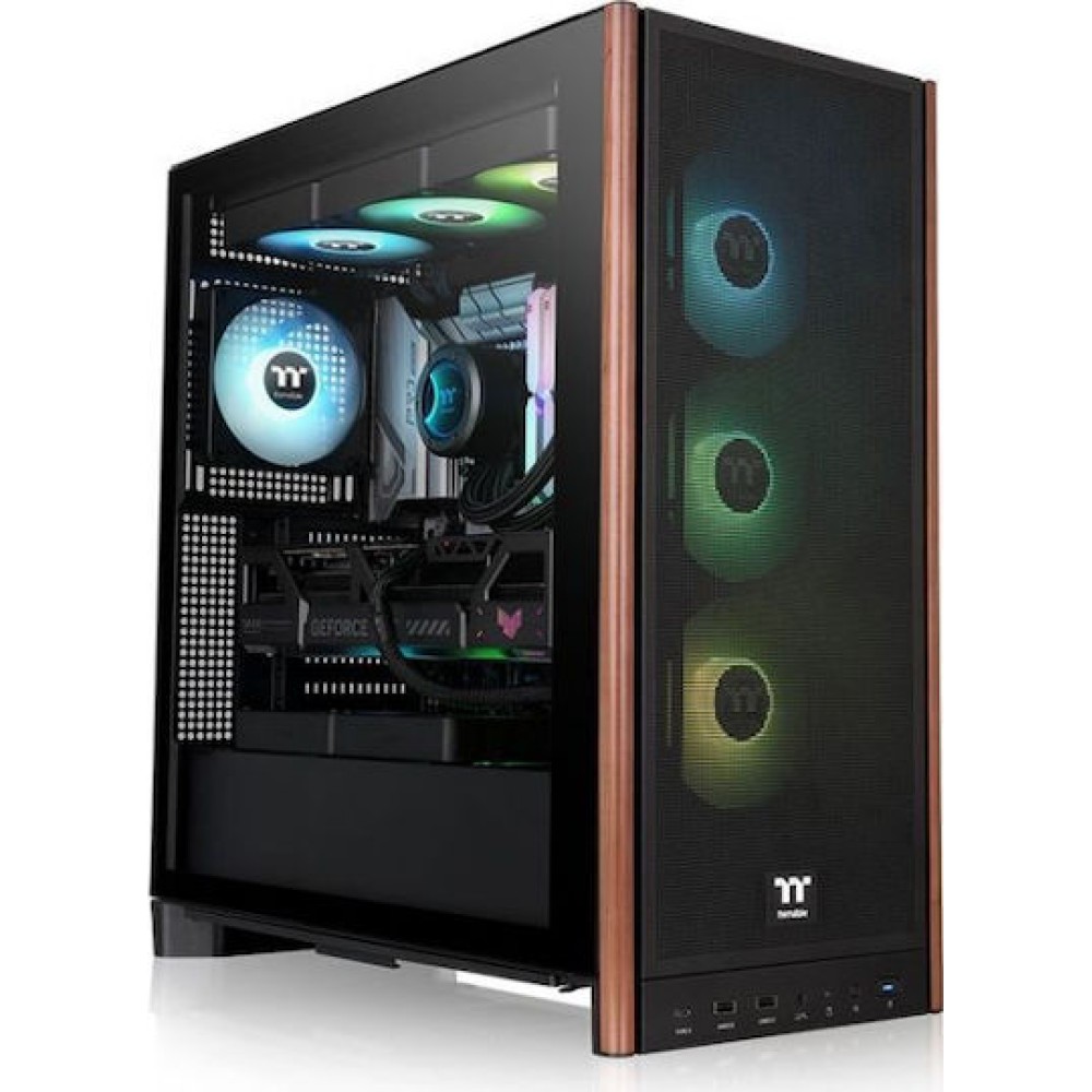 Thermaltake S370 WS Gaming Midi Tower Κουτί Υπολογιστή Μαύρο