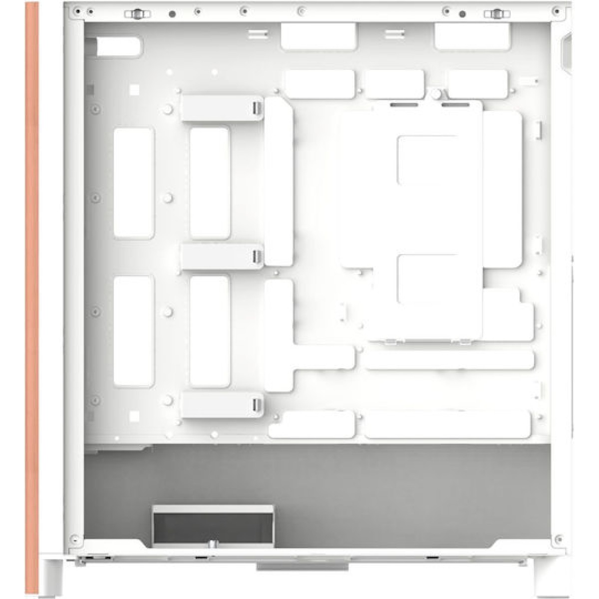 Thermaltake S370 WS Gaming Midi Tower Κουτί Υπολογιστή Λευκό
