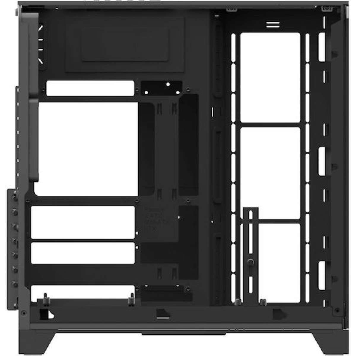 Thermaltake View 390 TG Gaming Midi Tower Κουτί Υπολογιστή με Πλαϊνό Παράθυρο Μαύρο
