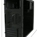 LC-Power 2015MB Micro Tower Κουτί Υπολογιστή Μαύρο