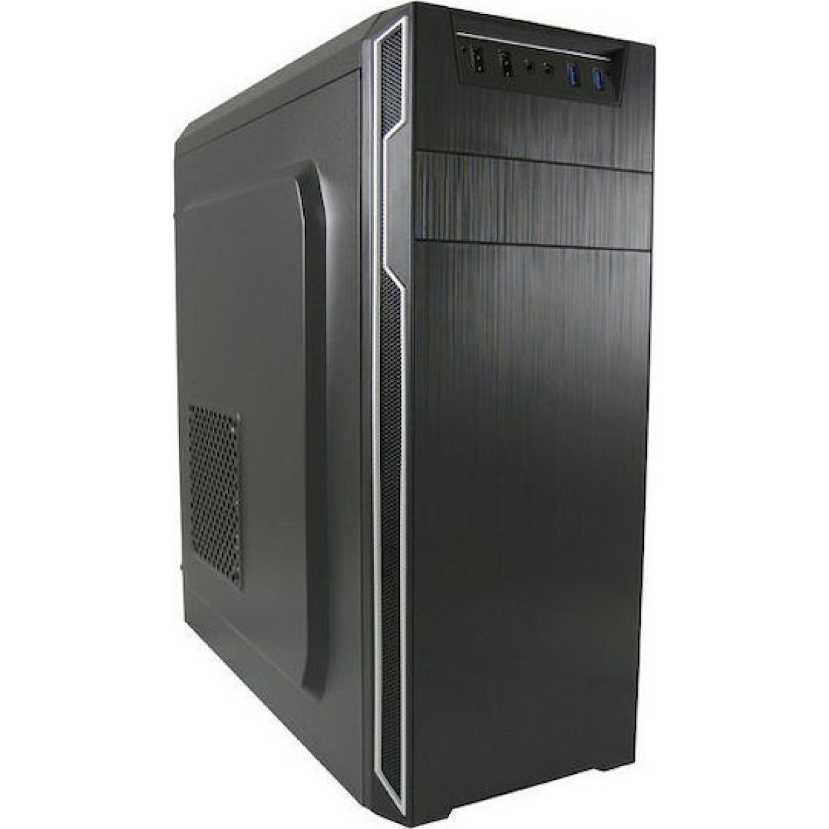 LC-Power 7038B Midi Tower Κουτί Υπολογιστή Μαύρο