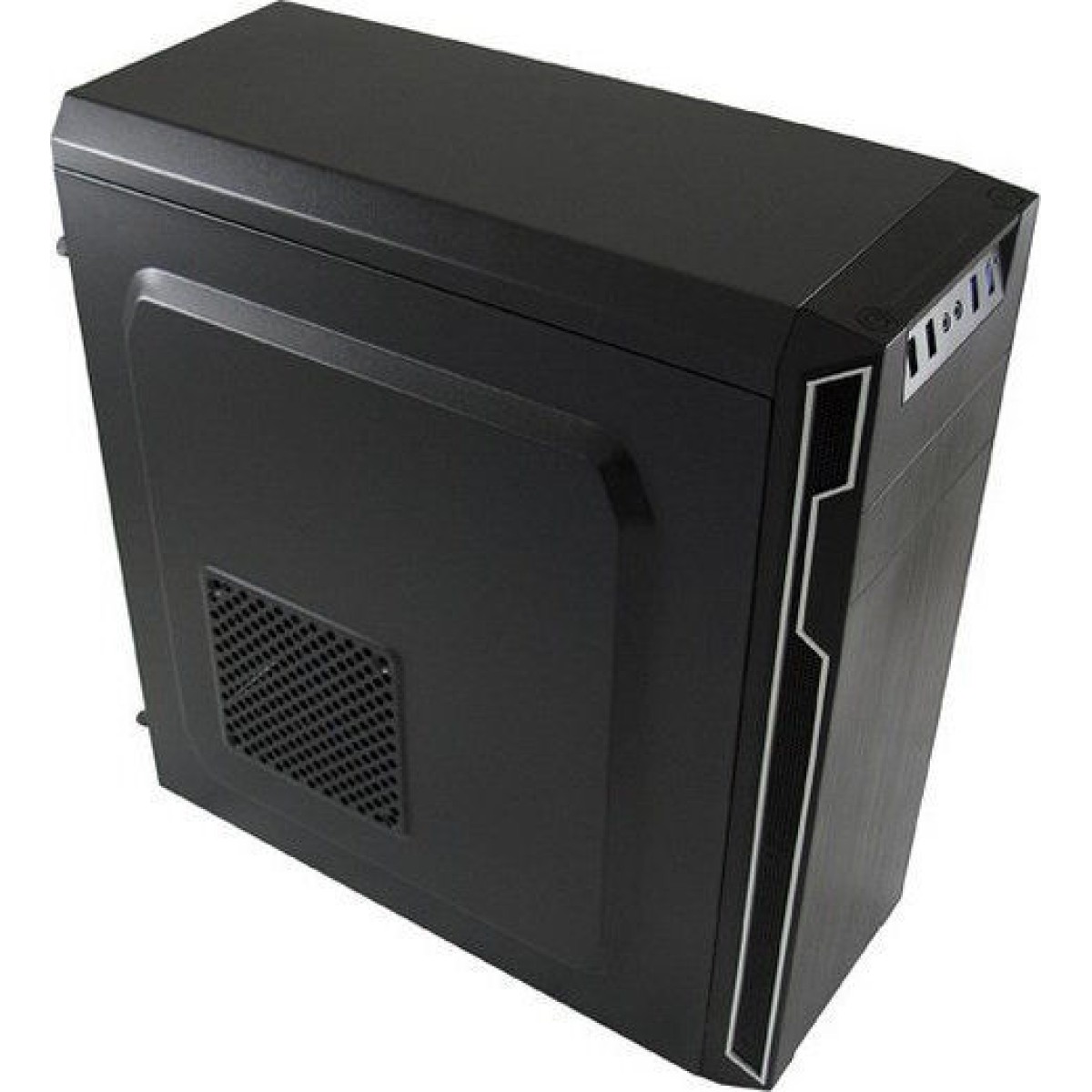 LC-Power 7038B Midi Tower Κουτί Υπολογιστή Μαύρο