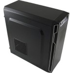 LC-Power 7038B Midi Tower Κουτί Υπολογιστή Μαύρο