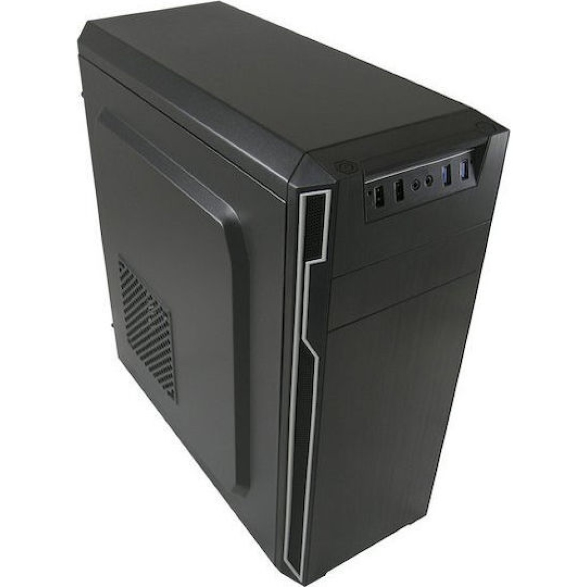 LC-Power 7038B Midi Tower Κουτί Υπολογιστή Μαύρο