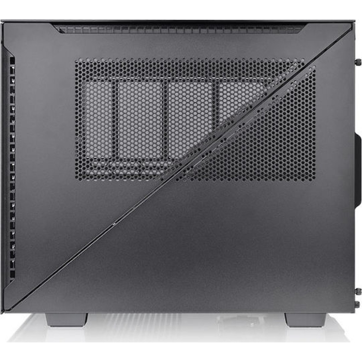 Thermaltake Divider 200 TG Air Micro Gaming Micro Tower Κουτί Υπολογιστή με Πλαϊνό Παράθυρο Μαύρο