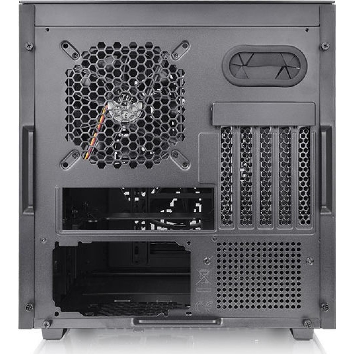 Thermaltake Divider 200 TG Air Micro Gaming Micro Tower Κουτί Υπολογιστή με Πλαϊνό Παράθυρο Μαύρο