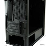 LC-Power 2016MB Midi Tower Κουτί Υπολογιστή Μαύρο