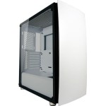 LC-Power Bright Sail X Gaming Midi Tower Κουτί Υπολογιστή με Πλαϊνό Παράθυρο Λευκό