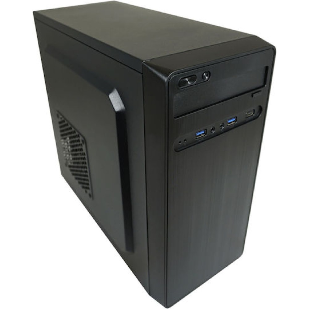 LC-Power 2017MB Micro Tower Κουτί Υπολογιστή Μαύρο