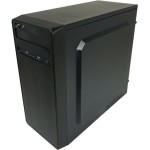 LC-Power 2017MB Micro Tower Κουτί Υπολογιστή Μαύρο