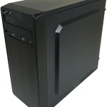 LC-Power 2017MB Micro Tower Κουτί Υπολογιστή Μαύρο