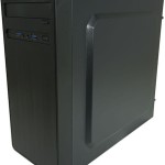 LC-Power 2017MB Micro Tower Κουτί Υπολογιστή Μαύρο