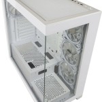 LC-Power Seamless_Pale_X Midi Tower Κουτί Υπολογιστή με Πλαϊνό Παράθυρο και RGB Φωτισμό Λευκό