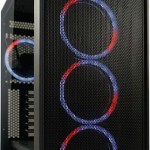 LC-Power Gaming Wanderer X Midi Tower Κουτί Υπολογιστή με Πλαϊνό Παράθυρο και RGB Φωτισμό Μαύρο