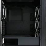 LC-Power Gaming Wanderer X Midi Tower Κουτί Υπολογιστή με Πλαϊνό Παράθυρο και RGB Φωτισμό Μαύρο