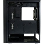 LC-Power Gaming Wanderer X Midi Tower Κουτί Υπολογιστή με Πλαϊνό Παράθυρο και RGB Φωτισμό Μαύρο