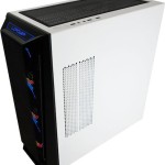 LC-Power 805BW Holo-1_X Gaming Midi Tower Κουτί Υπολογιστή με Πλαϊνό Παράθυρο Λευκό