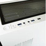 LC-Power 805BW Holo-1_X Gaming Midi Tower Κουτί Υπολογιστή με Πλαϊνό Παράθυρο Λευκό