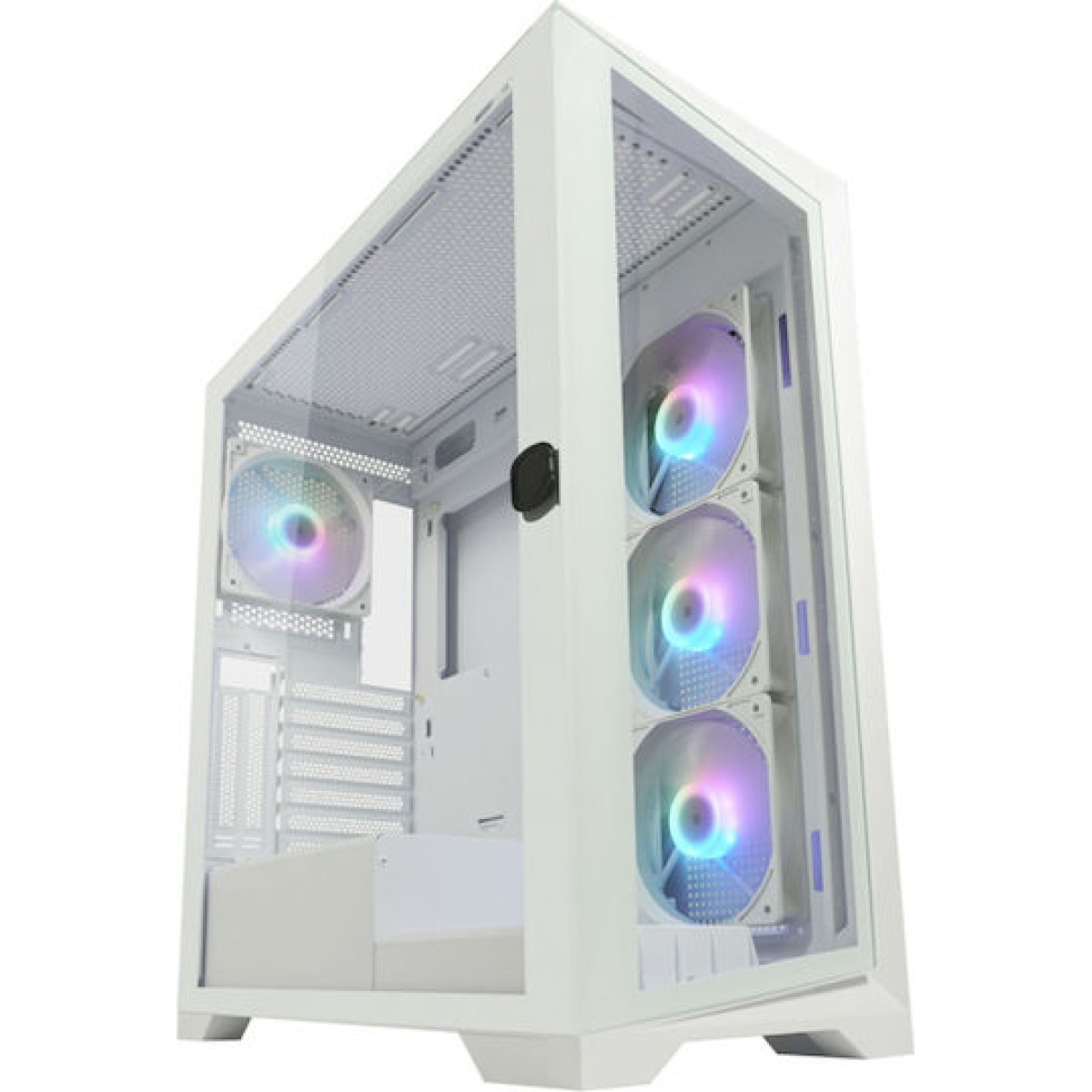 LC-Power Gaming 806W - Crosswind_X Midi Tower Κουτί Υπολογιστή με Πλαϊνό Παράθυρο Λευκό