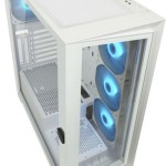LC-Power Gaming 806W - Crosswind_X Midi Tower Κουτί Υπολογιστή με Πλαϊνό Παράθυρο Λευκό