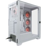 LC-Power Gaming 806W - Crosswind_X Midi Tower Κουτί Υπολογιστή με Πλαϊνό Παράθυρο Λευκό