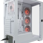 LC-Power Gaming 806W - Crosswind_X Midi Tower Κουτί Υπολογιστή με Πλαϊνό Παράθυρο Λευκό