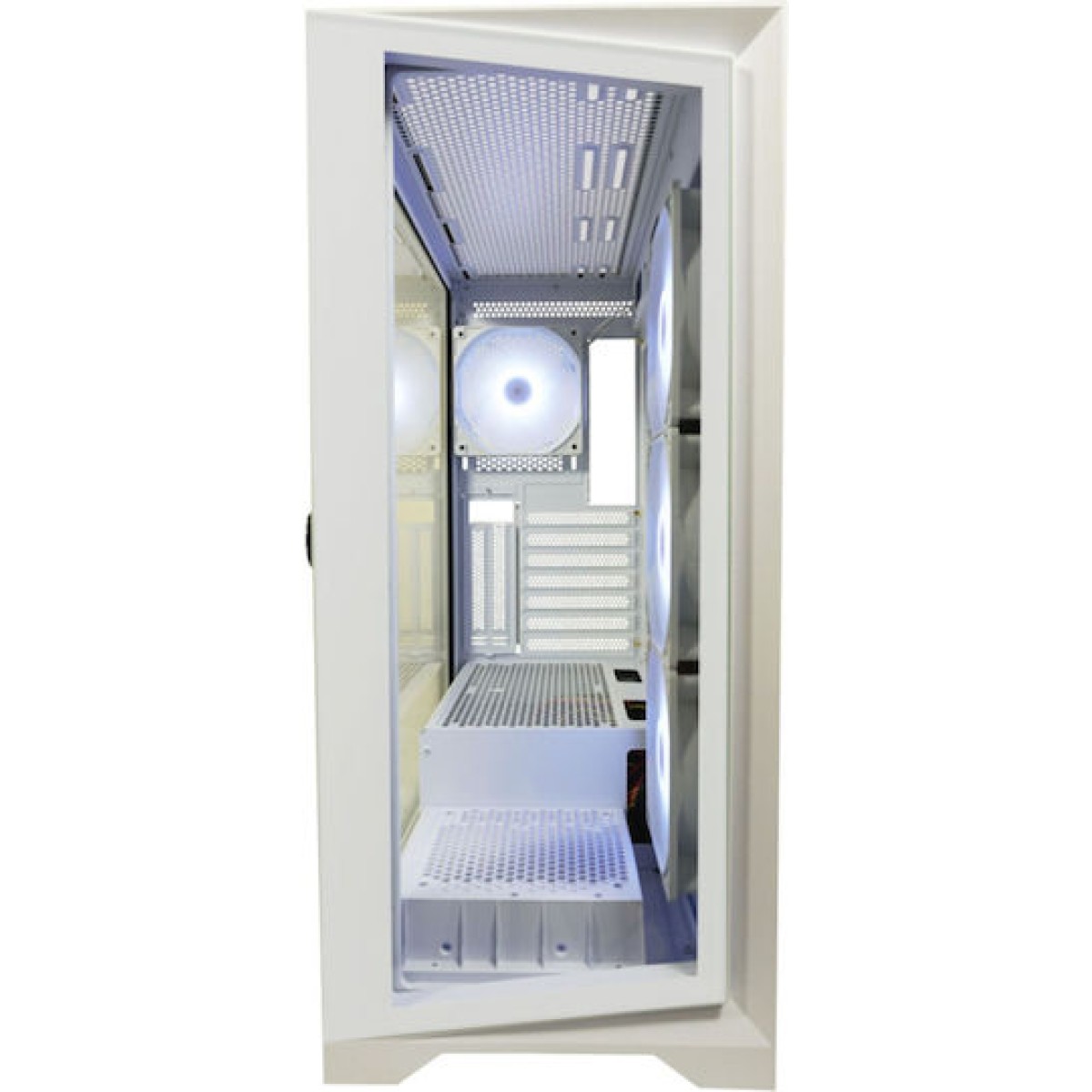 LC-Power Gaming 806W - Crosswind_X Midi Tower Κουτί Υπολογιστή με Πλαϊνό Παράθυρο Λευκό