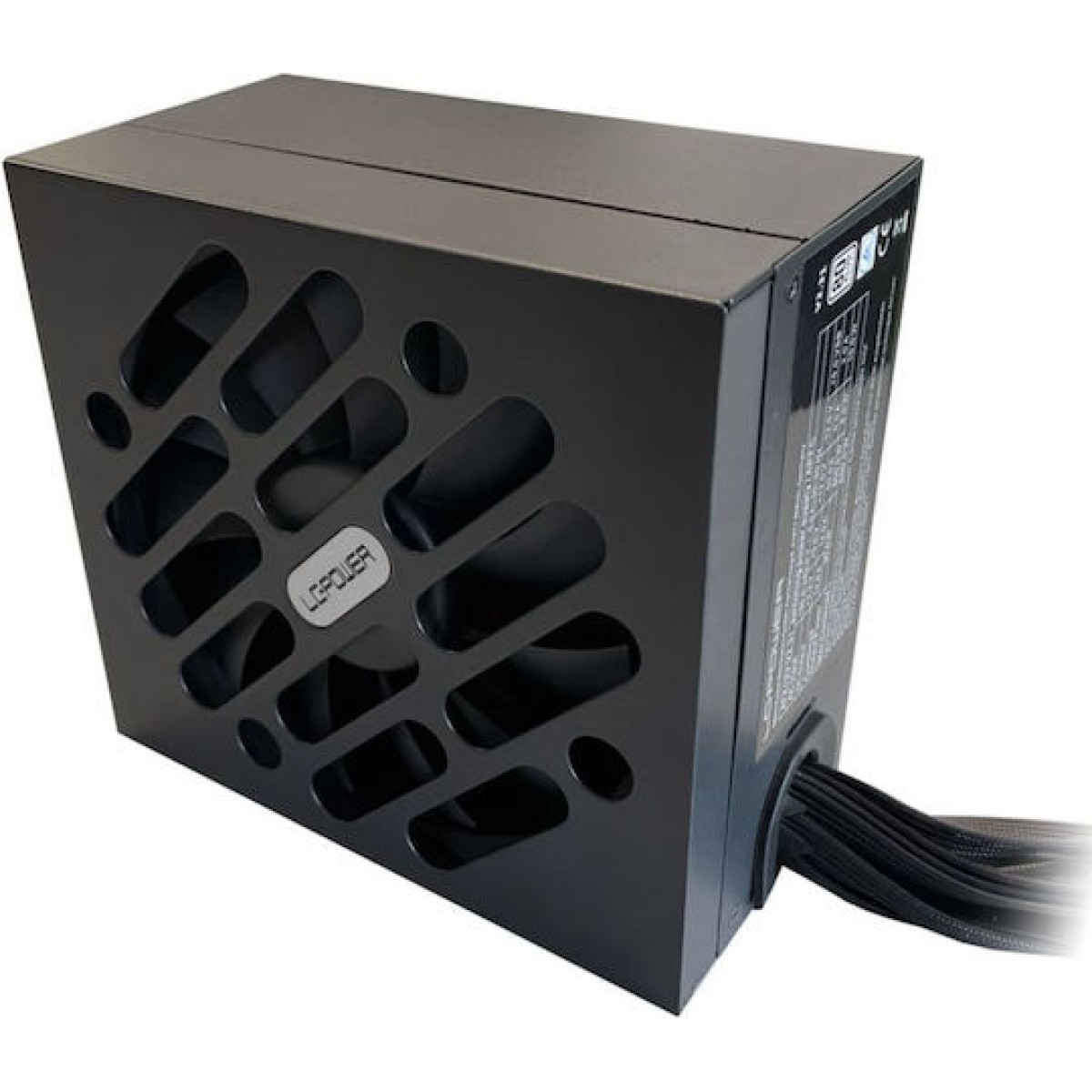 LC-Power LC600SI V2.31 rev. 2.31 600W Μαύρο Τροφοδοτικό Υπολογιστή Full Wired 80 Plus Standard