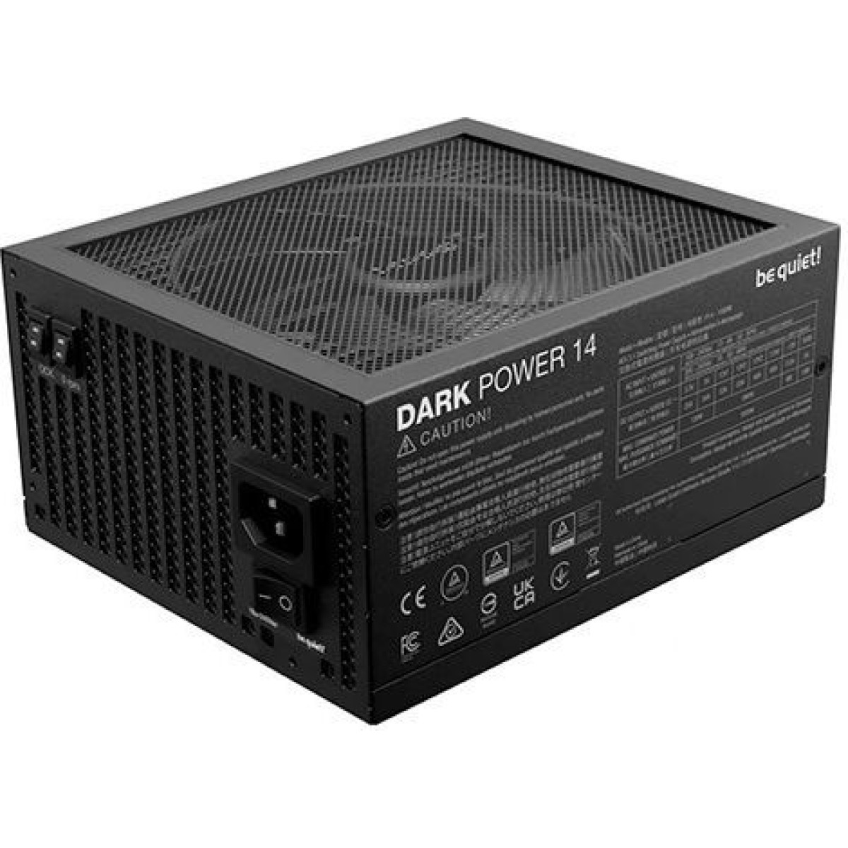 Be Quiet PC 100 1000W Μαύρο Τροφοδοτικό Υπολογιστή Full Modular