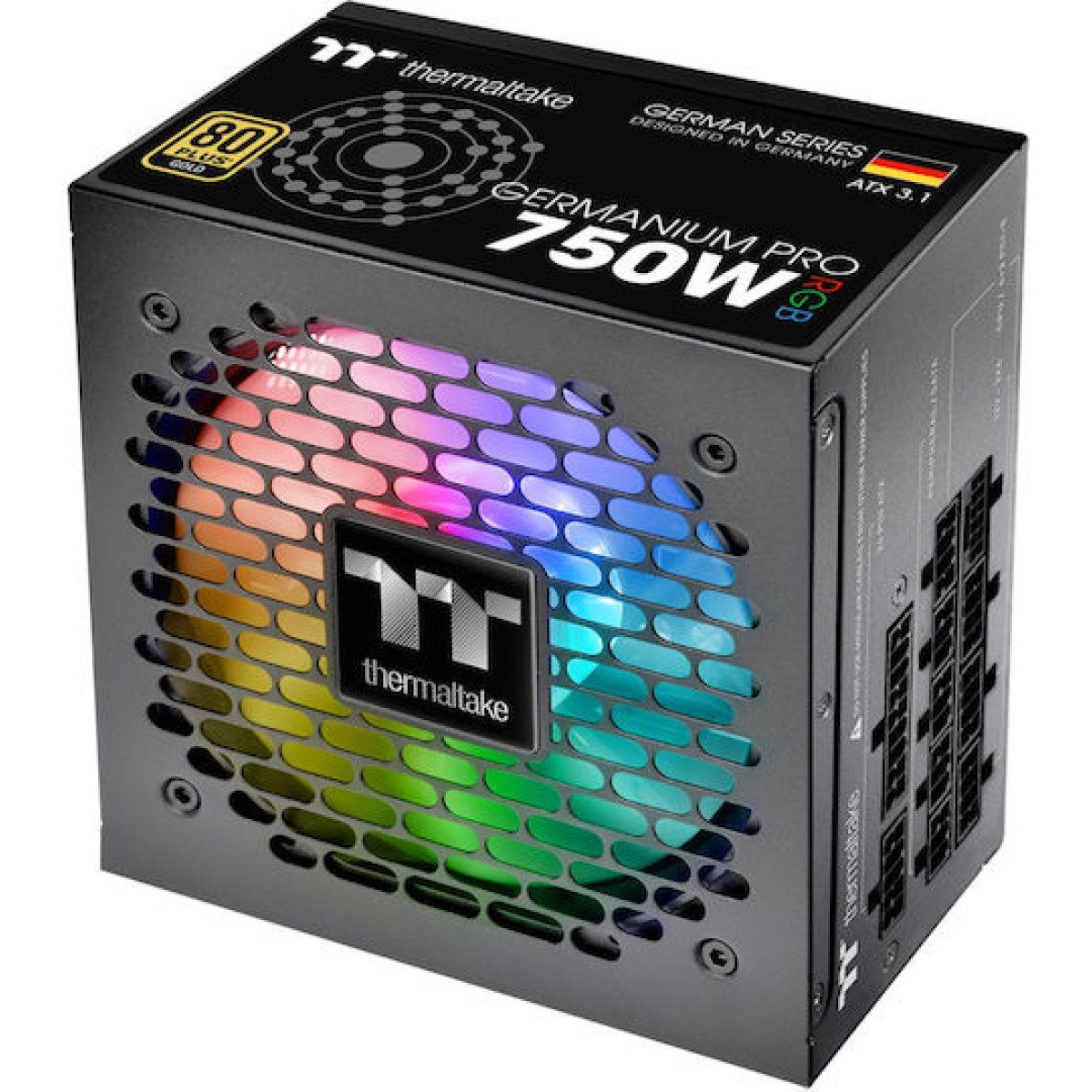 Thermaltake Germanium Pro RGB 750W Μαύρο Τροφοδοτικό Υπολογιστή Full Modular 80 Plus Gold