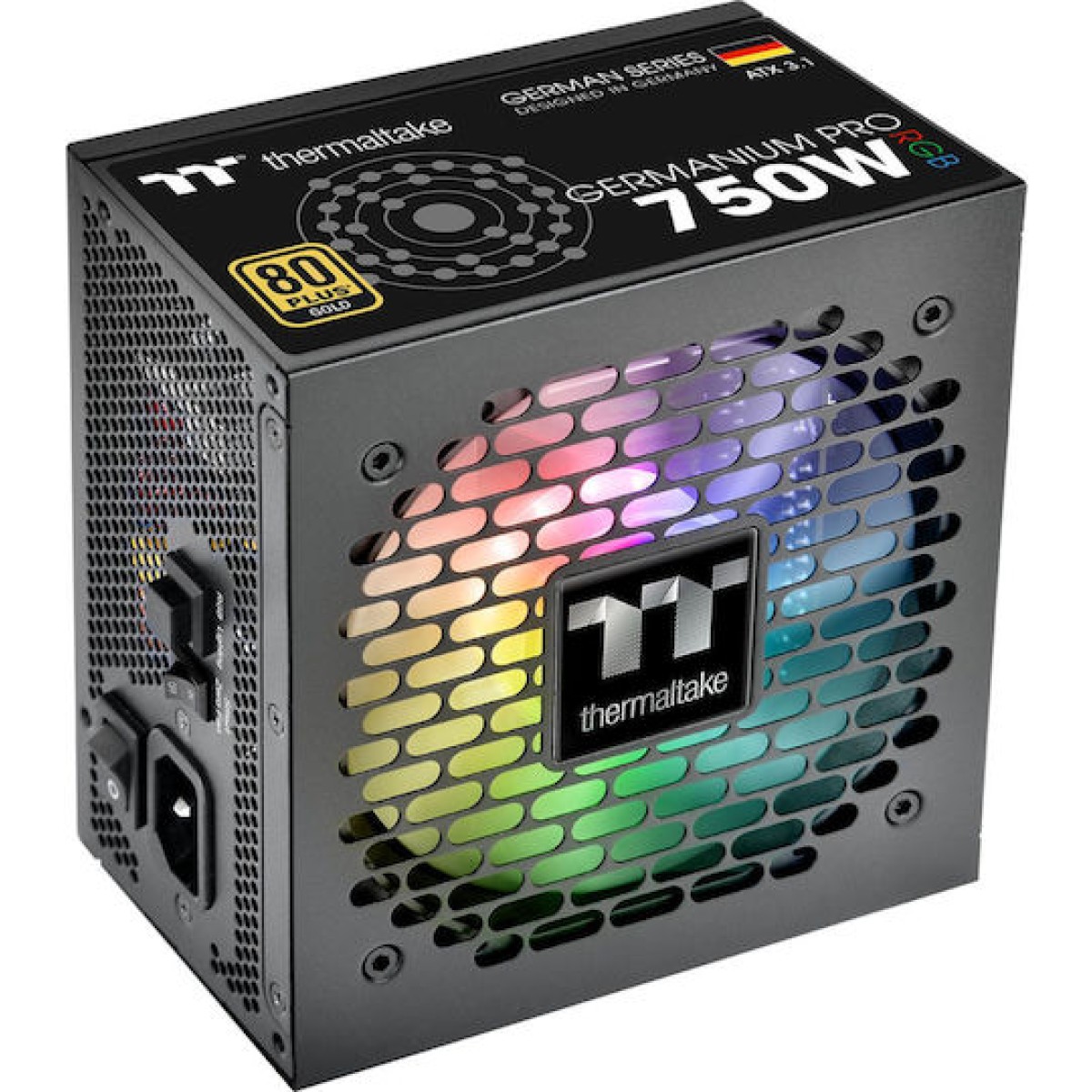 Thermaltake Germanium Pro RGB 750W Μαύρο Τροφοδοτικό Υπολογιστή Full Modular 80 Plus Gold