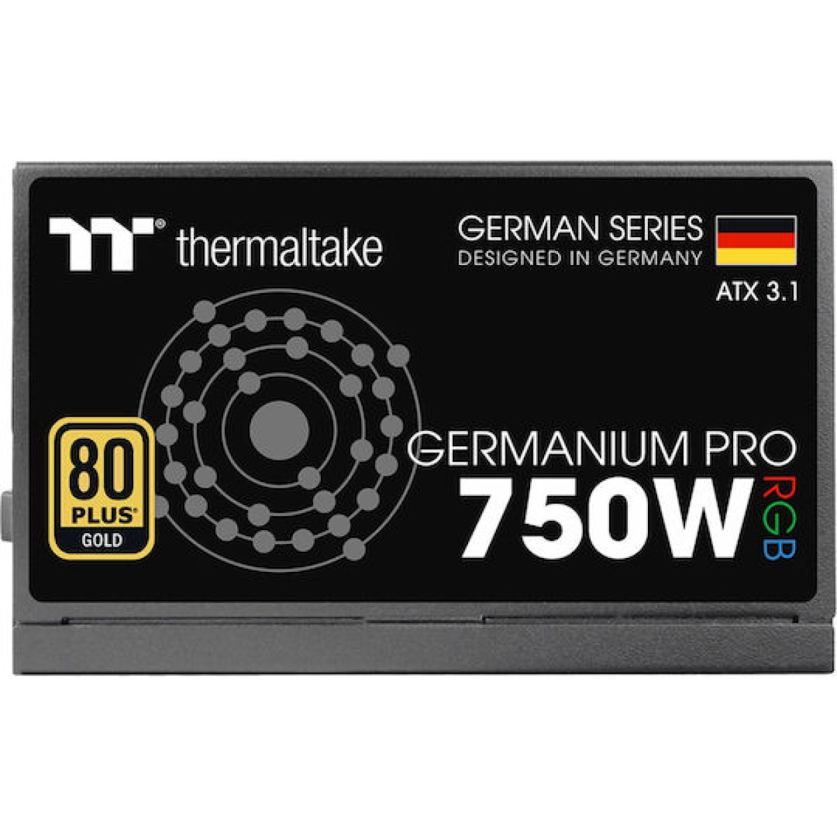 Thermaltake Germanium Pro RGB 750W Μαύρο Τροφοδοτικό Υπολογιστή Full Modular 80 Plus Gold