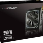 LC-Power LC6550M rev. 2.31 550W Μαύρο Τροφοδοτικό Υπολογιστή Full Modular 80 Plus Gold