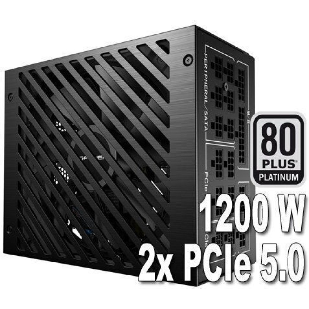 LC-Power LC1200P rev. 3.0 1200W Μαύρο Τροφοδοτικό Υπολογιστή Full Modular 80 Plus Platinum