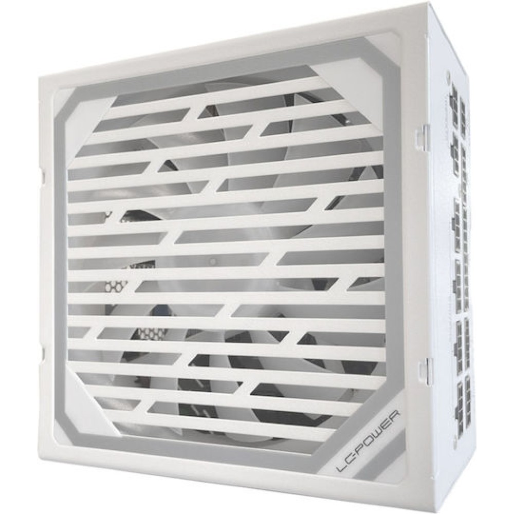 LC-Power LC1000MW rev. 3.1 1000W Λευκό Τροφοδοτικό Υπολογιστή Full Modular 80 Plus Gold