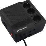 Powerwalker AVR 1200 Compact Σταθεροποιητής Τάσης 1200VA με 3 Πρίζες Ρεύματος