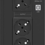 Powerwalker Basic VI 1000 SB UPS Line-Interactive 1000VA 600W με 2 Schuko Πρίζες