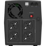Powerwalker Basic VI 1500 STL UPS Line-Interactive 1500VA 900W με 4 Schuko Πρίζες